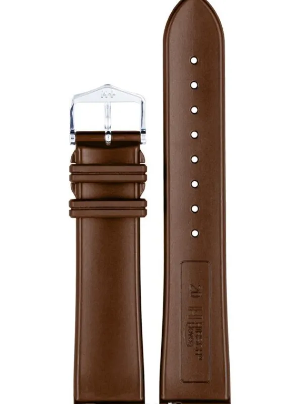 HIRSCH Uhrenarmbänder-Hevea, braun 40458815