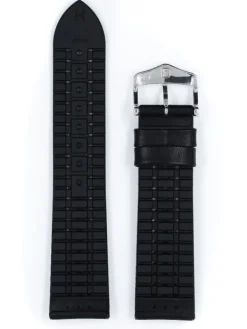 HIRSCH Uhrenarmbänder | Zubehör-James, schwarz 0925002050