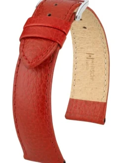 HIRSCH Uhrenarmbänder-Kansas rot