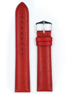HIRSCH Uhrenarmbänder-Kansas rot