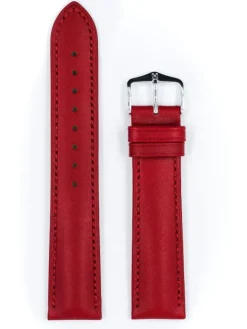 HIRSCH Uhrenarmbänder-Kent, rot