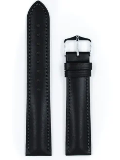HIRSCH Uhrenarmbänder-Kent, schwarz 01002050