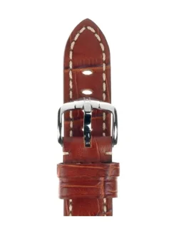 HIRSCH Uhrenarmbänder | Zubehör-Knight, goldbraun 26 mm 10902870-2-26