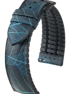 HIRSCH Uhrenarmbänder-Leaf, blau 925046080