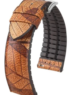 HIRSCH Uhrenarmbänder | Zubehör-Leaf, braun 921046010