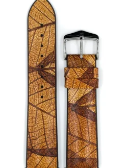 HIRSCH Uhrenarmbänder | Zubehör-Leaf, braun 921046010