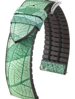 HIRSCH Uhrenarmbänder | Zubehör-Leaf, grün 921046040