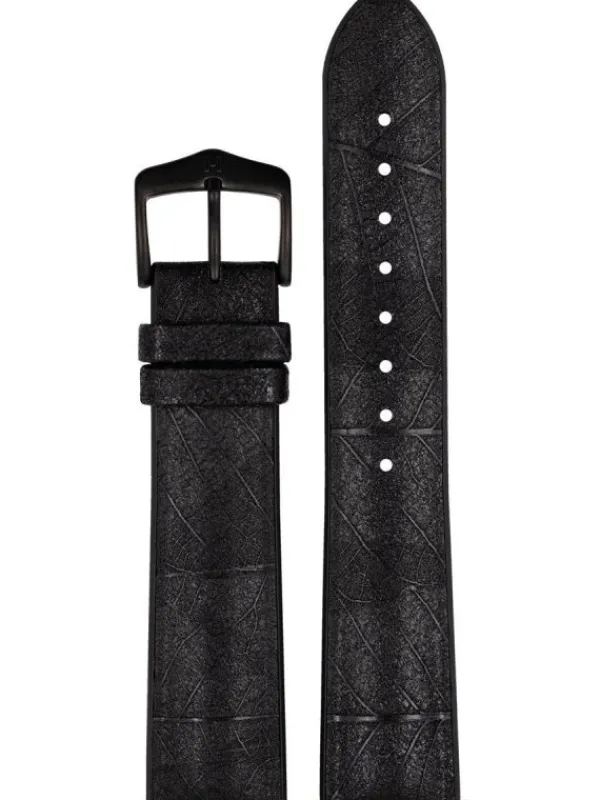 HIRSCH Uhrenarmbänder | Zubehör-Leaf, schwarz 925046050