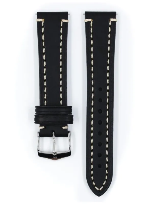 HIRSCH Uhrenarmbänder | Zubehör-Liberty, schwarz 10900250