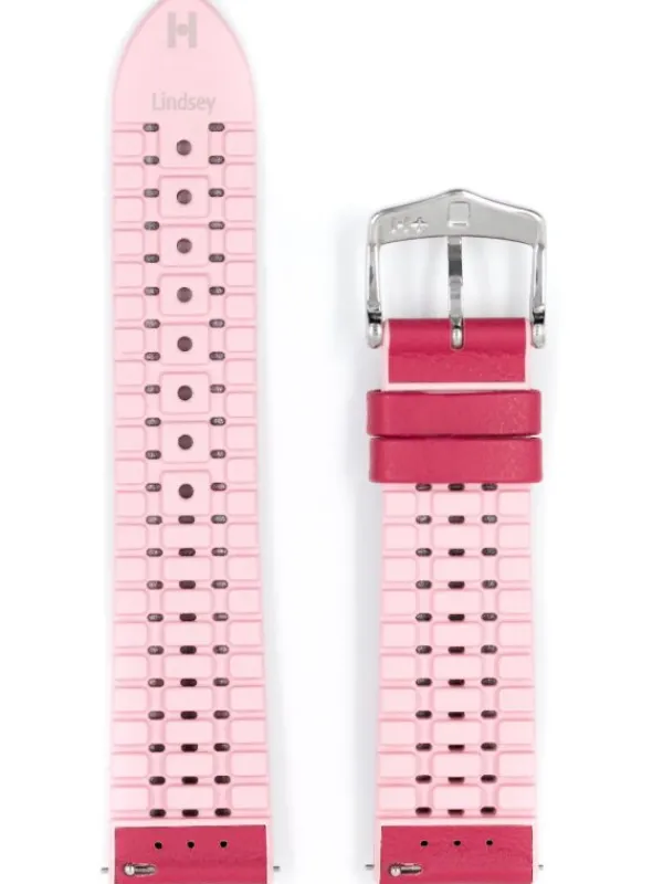 HIRSCH Uhrenarmbänder | Zubehör-Lindsey, dunkelrosa 0922202125