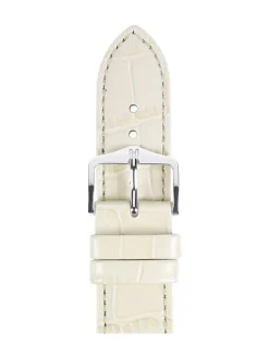 HIRSCH Uhrenarmbänder | Zubehör-Louisianalook, beige, M, 20 mm 03427192-2-20