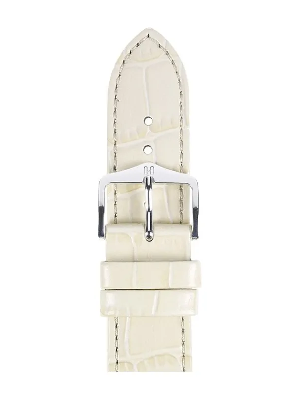HIRSCH Uhrenarmbänder | Zubehör-Louisianalook, beige, M, 20 mm 03427192-2-20