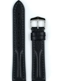 HIRSCH Uhrenarmbänder | Zubehör-Lucca, schwarz 04902050