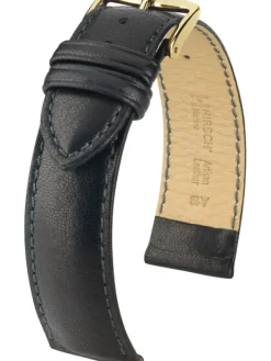 HIRSCH Uhrenarmbänder | Zubehör-Merino, schwarz 01206050
