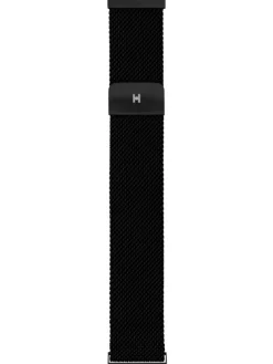 HIRSCH Uhrenarmbänder | Zubehör-Milanaise, schwarz 30161450