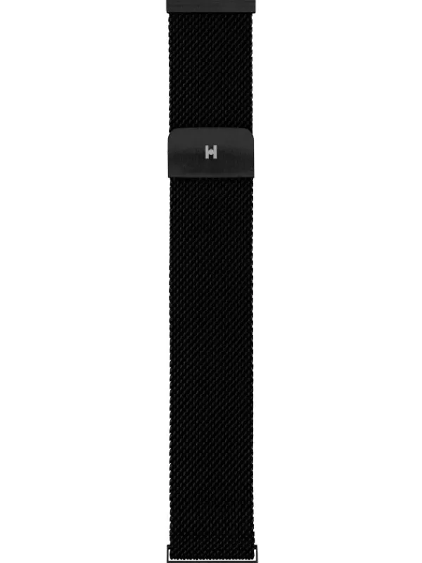 HIRSCH Uhrenarmbänder | Zubehör-Milanaise, schwarz 30161450