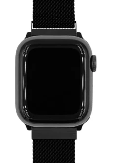 HIRSCH Uhrenarmbänder | Zubehör-Milanaise, schwarz 30161450