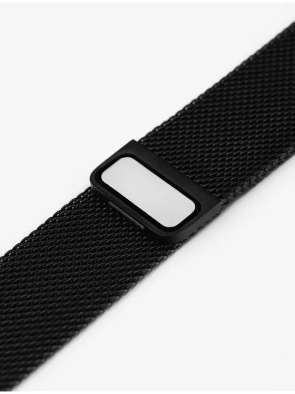 HIRSCH Uhrenarmbänder | Zubehör-Milanaise, schwarz 30161450