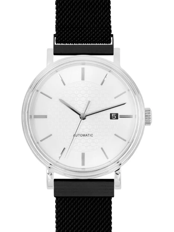 HIRSCH Uhrenarmbänder | Zubehör-Milanaise, schwarz 30161450