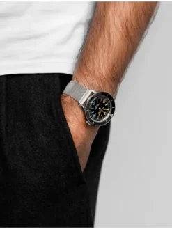 HIRSCH Uhrenarmbänder | Zubehör-Milanaise, silber 30161434