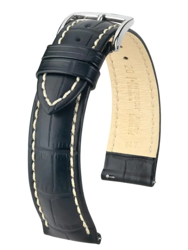 HIRSCH Uhrenarmbänder | Zubehör-Modena, schwarz 10302850