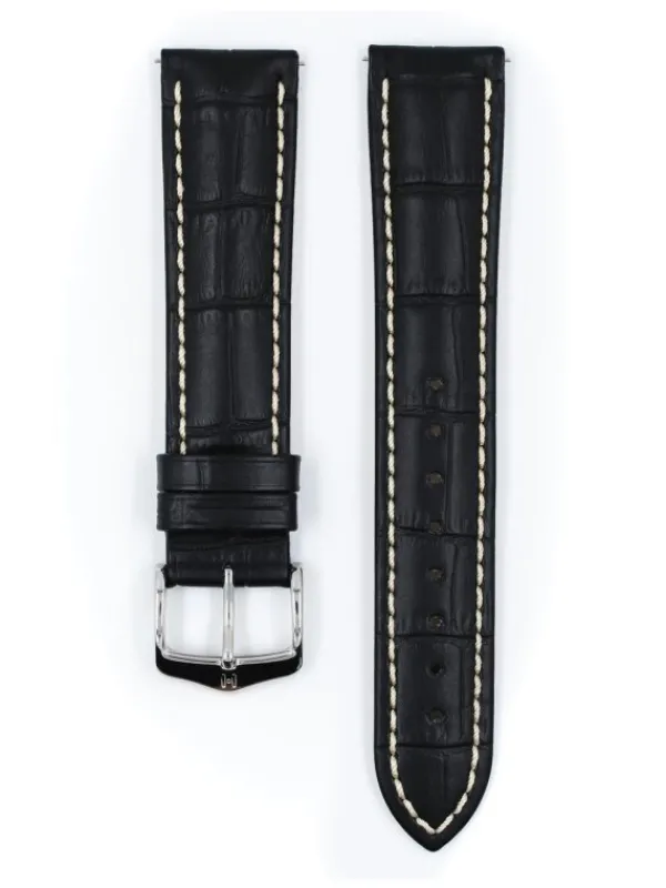 HIRSCH Uhrenarmbänder | Zubehör-Modena, schwarz 10302850