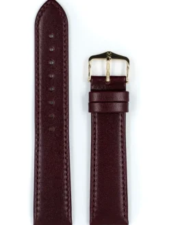HIRSCH Uhrenarmbänder | Zubehör-Osiris, burgunder glänzend 03475060