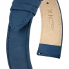 HIRSCH Uhrenarmbänder-Osiris Nubuk, dunkelblau 03433180