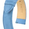 HIRSCH Uhrenarmbänder-Osiris Nubuk, hellblau 03433183