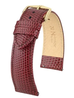 HIRSCH Uhrenarmbänder | Zubehör-Rainbow, burgunder