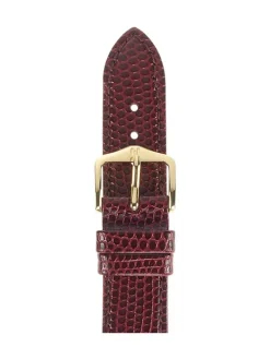 HIRSCH Uhrenarmbänder | Zubehör-Rainbow, burgunder