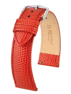 HIRSCH Uhrenarmbänder | Zubehör-Rainbow, rot