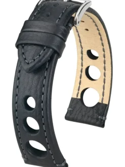 HIRSCH Uhrenarmbänder | Zubehör-Rally, schwarz 05102050