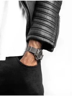 HIRSCH Uhrenarmbänder | Zubehör-Rush Recycle grau 40506030