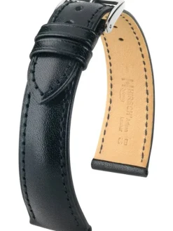 HIRSCH Uhrenarmbänder | Zubehör-Siena, schwarz 04202050