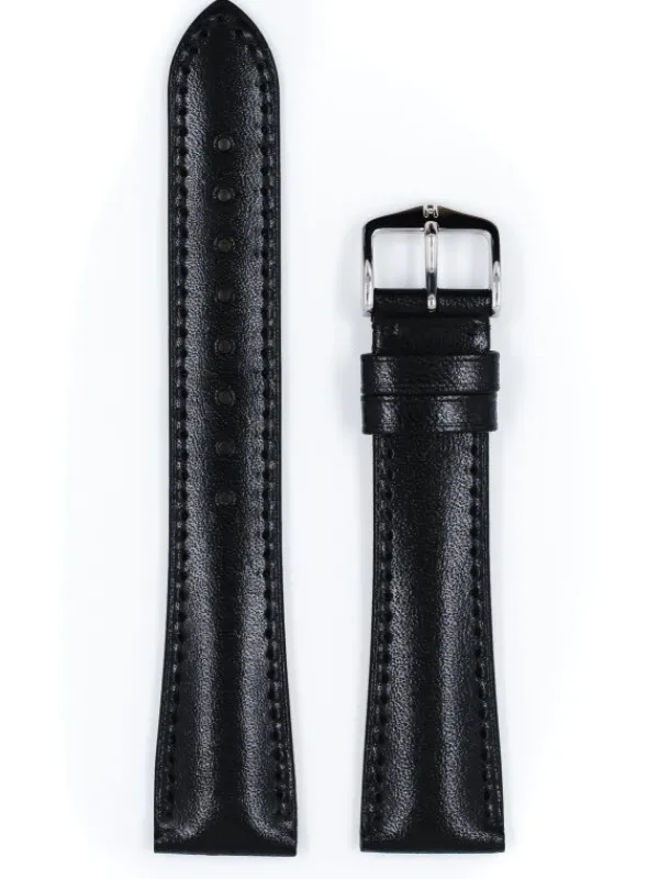HIRSCH Uhrenarmbänder | Zubehör-Siena, schwarz 04202050