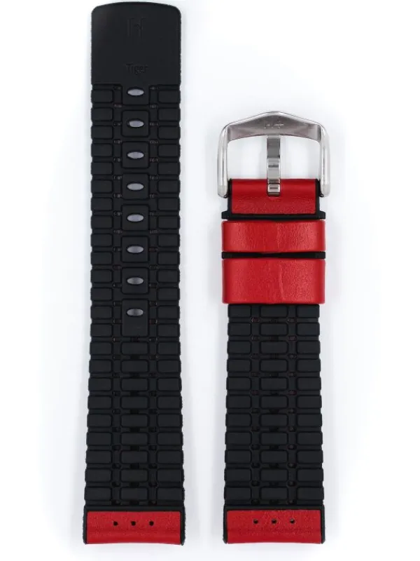 HIRSCH Uhrenarmbänder | Zubehör-Tiger, rot 0915075020