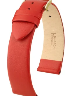 HIRSCH Uhrenarmbänder | Zubehör-Toronto, rot