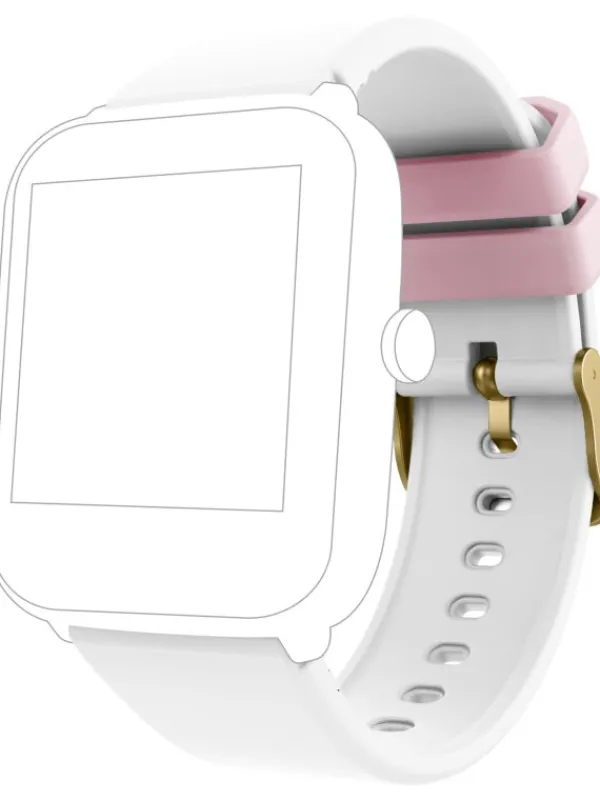 Ice Watch Uhrenarmbänder | Zubehör-Band - Smart junior - White - Gold - 20 mm B022315