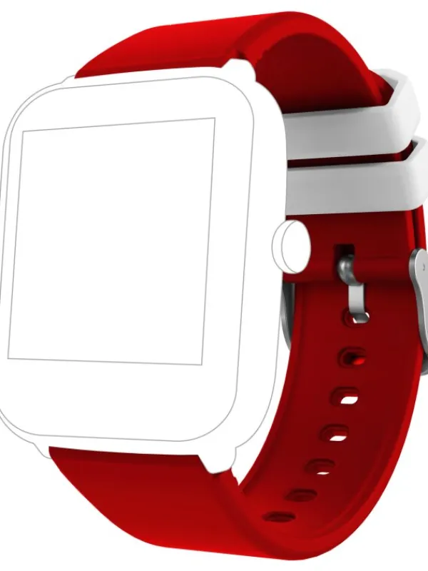 Ice Watch Uhrenarmbänder-Band - Smart junior - Red passion - Silver - 20 mm B022317