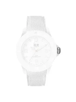Ice Watch Uhrenarmbänder | Zubehör-Ersatzband f. Sili weiß mit Struktur