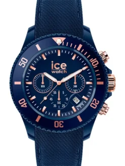Ice Watch Herrenuhren | Damenuhren-ICE chrono Blue Rose-Gold Large 44mm 020621