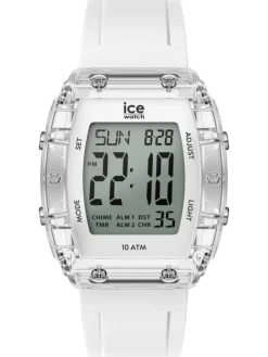 Ice Watch Damenuhren-ICE digit boliday - White - Clear - Silver - Small 024565