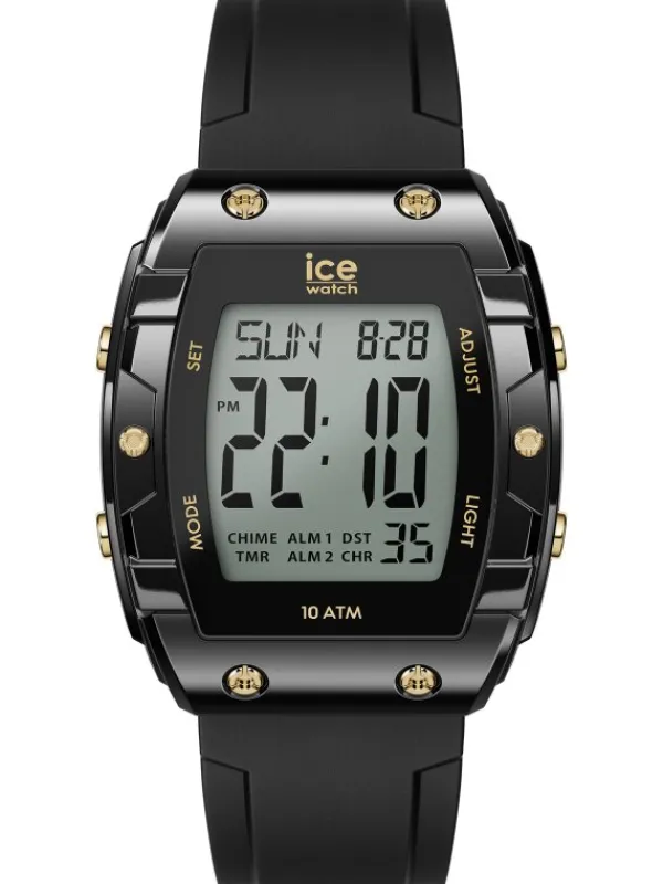 Ice Watch Damenuhren-ICE digit boliday - Black - Gold - Small 024564