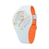 Ice Watch Damenuhren-ICE duo chic - Light blue orange - S 023278