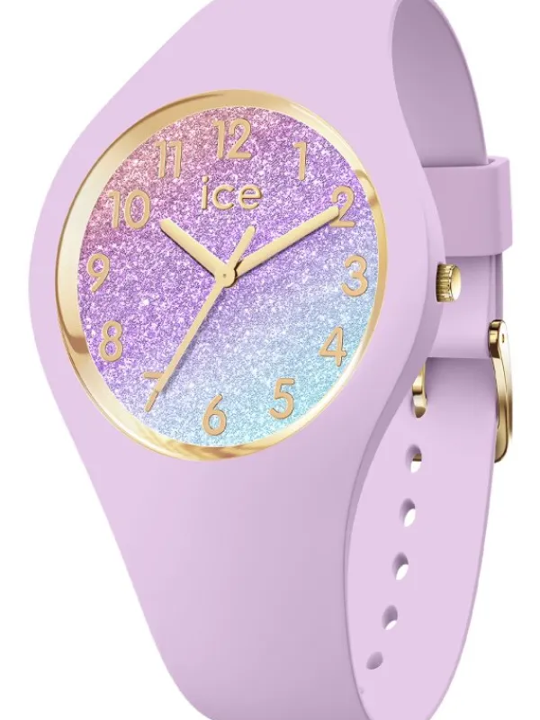 Ice Watch Damenuhren-ICE glitter - Lilac cosmic - S31 022570