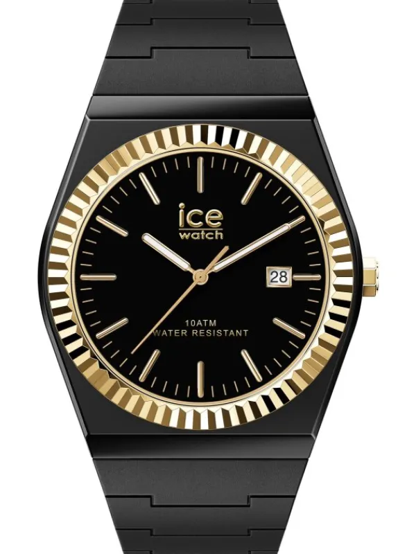 Ice Watch Damenuhren-ICE power - Black gold - 36 mm 024768
