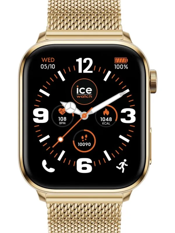 Ice Watch Smartwatches | Damenuhren-ICE smart 3.0 - Gold - Milanese - 1.78 AMOLED - GPS 024656