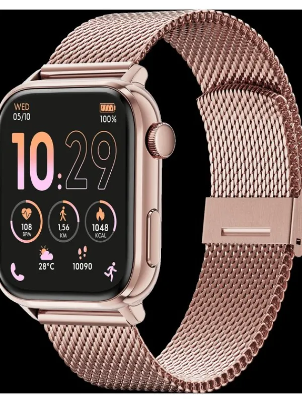 Ice Watch Smartwatches | Damenuhren-ICE smart 3.0 - Rose gold - Milanese - 1.78 AMOLED - GPS 024304