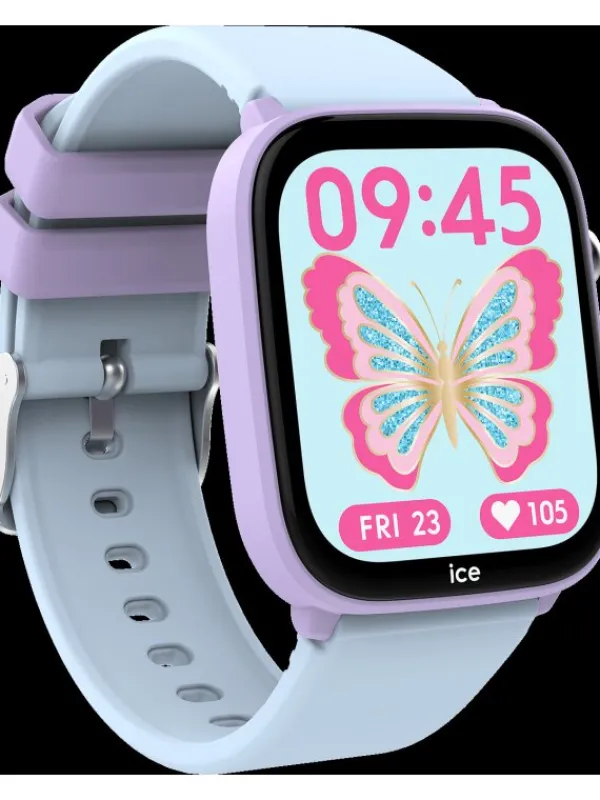 Ice Watch Smartwatches-ICE smart junior 3.0 - Find My - Purple - Soft blue - 1.75 024550
